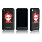 BoomWave ZU Series SOLARFLAIR Black - Силиконовый чехол для iPod Touch 4 (Чёрный)
