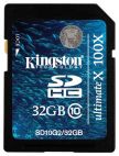 Карта памяти Kingston SDHC 32Gb SD10G2/32GB Class10 G2 Kingston