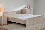 Кровать Мелисса  1200 с двумя спинками без ящиков (без матраца), Боровичи мебель Боровичи мебель