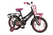 Детский велосипед Volare Cherry Glittery 16 (2014) черный/розовый Volare