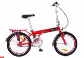 Складной велосипед Shulz Max (2016) красный Shluz