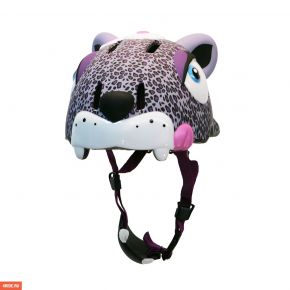 Детский шлем Crazy Safety "Фиолетовый леопард" Purple 49-55 Crazy Safety