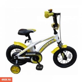 Велосипед Stels Arrow 8.5 (2014) белый/желтый 12" Stels