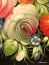 Поднос Жостово с художественной росписью "Цветы на черном фоне", овальный, арт. 2414 Тульские самовары
