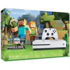 Microsoft Xbox One S 500Gb White + Minecraft