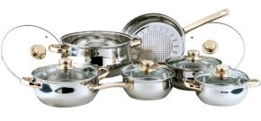 Набор посуды Bekker "Classic", 12 предметов, ВК-202