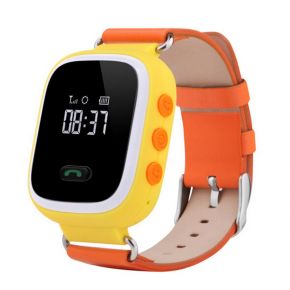 Умные детские часы Q60 с GPS Smart Baby Watch Розовый