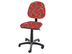 Детское компьютерное кресло Регал-30 ткань красные якоря Фактор кресла