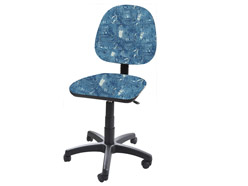 Детское компьютерное кресло Регал-30 ткань синий джинс Фактор кресла