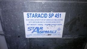 КАТИОННЫЙ ЭМУЛЬГАТОР STARACID SP453 ДЛЯ БИТУМА