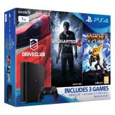 Sony PlayStation 4 Slim 1 TB Mega Pack Bundle (Uncharted 4, Ratchet and Clank, DriveClub)
