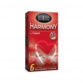 Domino Гладкие презервативы Domino Harmony - 6 шт.