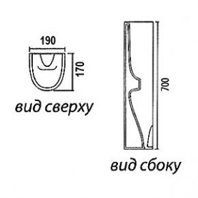 Пьедестал для раковины IFO Frisk RS021110000