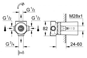 Скрытая часть Grohe 29707000