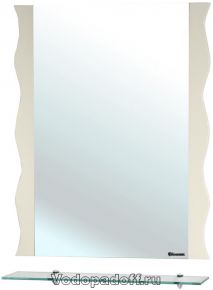 Мари 70 см. волна зеркало для ванной комнаты Bellezza