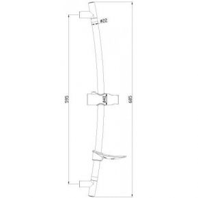 Стойка для душа LeMark LM8064C