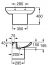 Полупьедестал для раковины Roca Dama Senso 337511000