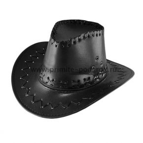 Детская ковбойская шляпа, черная