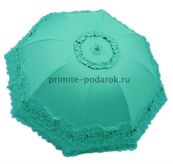 Кружевной зонт зелёный