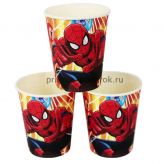 Бумажные стаканы "Человек-Паук"