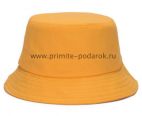 Шляпа панама котелок оранжевая