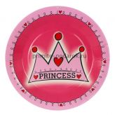 Набор бумажных тарелок "Princess"