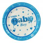 Набор бумажных тарелок "Baby Boy"