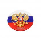 Магнит Россия триколор с гербом