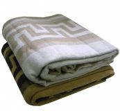 Одеяло байковое Премиум, наполнитель 100% хлопок, размер: 140x205 см.