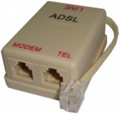 ADSL сплиттер (с проводом)  REXANT (03-0013)