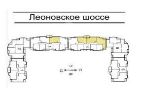 2-комнатная квартира Московская область, Балашиха, Леоновское шоссе, вл. 2, к.5