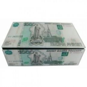 Купюрница "1000 рублей" (шкатулка для денег) Купюрницы