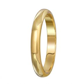 Обручальное кольцо КОП 003-Ж ювелирное украшение. Размер: 22; Вес: 2.65