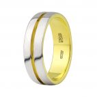 Обручальное кольцо 10-230-Ж ювелирное украшение. Размер: 19.5; Вес: 8.59