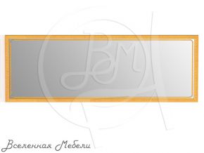 Зеркало настенное 119Б цвет рамы вишня греческий орнамент ЕвроЗеркало