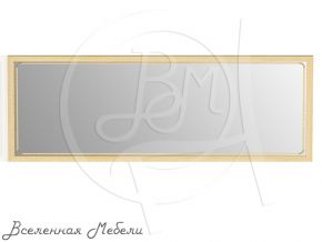 Зеркало настенное 119Б цвет рамы дуб греческий орнамент ЕвроЗеркало