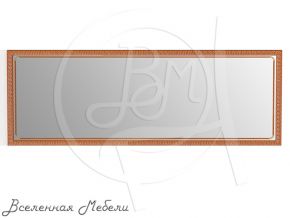 Зеркало настенное 119Б цвет рамы темная вишня греческий орнамент ЕвроЗеркало
