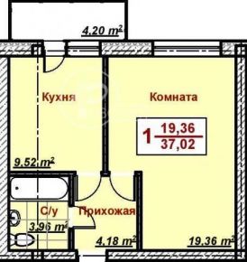 Продается 1-к.квартира,Одинцовский район,д.Ликино