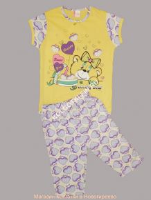 Пижама для девочек - Bimbi - 4366