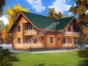Деревянный дом из бруса "Сергеевка"