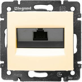 Legrand Розетка интернет(RJ45) 1-ая 5catE Legrand Valena