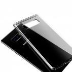 Baseus Simple Ultrathin | Прозрачный чехол для Samsung Galaxy Note 8 (Черный / Transparent black)  Baseus