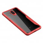 IPaky Luckcool | Чехол для Huawei Mate 10 с цветными силиконовыми вставками (Красный)  iPaky