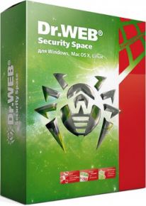 Dr.Web Security Space 2 Года 1 ПК + 1 моб. REG FREE