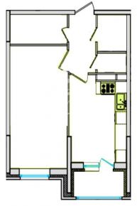 Продается 1-комн. квартира Московская область, г. Королёв, Бурковский проезд, 36к4