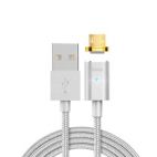 Hoco U16 | Магнитный дата кабель USB to microUSB (1.2m) в тканевой оплётке  Epik