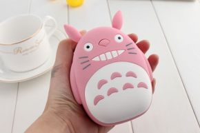 Внешний аккумулятор Totoro Power Bank (Цвет: Розовый)