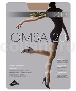 Колготки женские классические Omsa Omsa 20 den