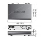 HD регистраторы AHD, TVI, SDI, CVI (3-HYBRID) Samsung SRD-893P