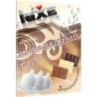 Luxe Презервативы Luxe  Шоколадный Рай  с ароматом шоколада - 3 шт.
